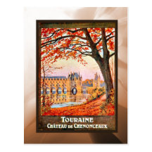 Touraine Chateau de Chemonceaux Postal