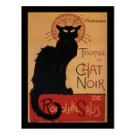 Tournée du Chat Noir, Théophile Steinlen Postal