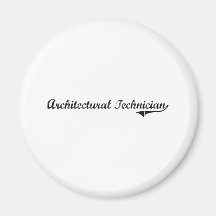Trabajo arquitectónico del profesional del técnico iman de nevera