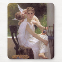Trabajo interrumpido, William-Adolphe Bouguereau Tapete De Raton