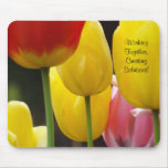 ¡Trabajo juntas creando soluciones! mousepads Alfombrillas De Raton