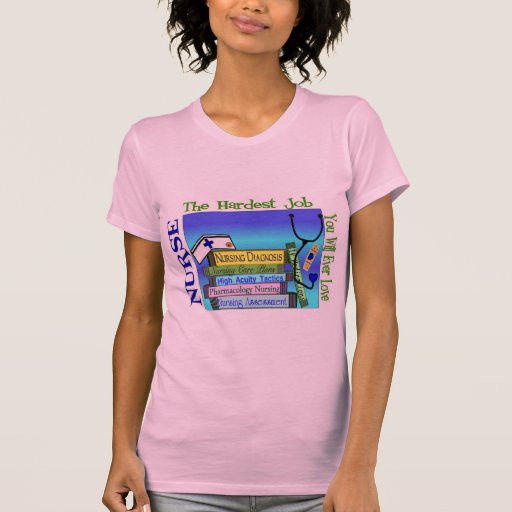 "Trabajo más duro de cuidado usted amará nunca" lo Camisetas