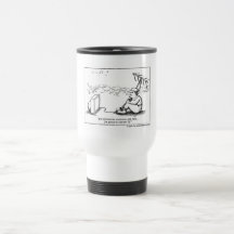 Trabajo perdido, casa perdida, TV perdida Tazas De Café