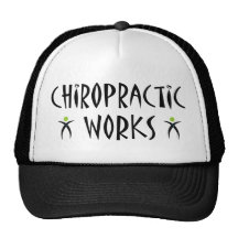 Trabajos de la quiropráctica gorras de camionero