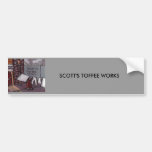 TRABAJOS DEL CARAMELO DE SCOTTS PEGATINA DE PARACHOQUE