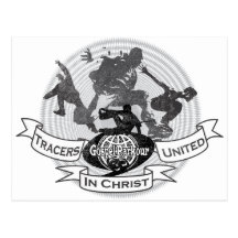 Tracers United in Christ - Modelo 1 Cartao Postal