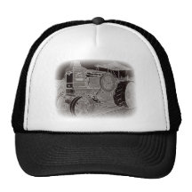 Tractor antiguo gorro