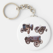 TRACTOR-KEYCHAIN VIEJO LLAVERO PERSONALIZADO