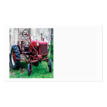 Tractor Plantillas De Tarjetas De Visita