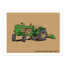 tractor tarjetas postales