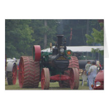 Tractor viejo tarjeton