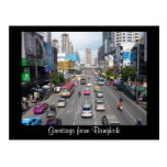 tráfico de Bangkok Tarjetas Postales