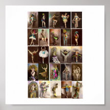 Trajes del Poster-Vintage-Casino
