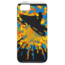 TRANCE MÓVIL DE LA NIEVE iPhone 5 Case-Mate PROTECTORES