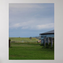 Tranquilidad rural posters