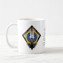Transbordador espacial la Atlántida Taza De Café