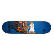 Transbordador espacial listo para el lanzamiento patineta personalizada