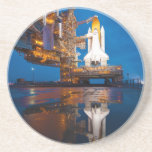 Transbordador espacial listo para el lanzamiento posavasos manualidades