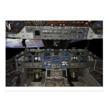 Transbordador espacial tarjetas postales