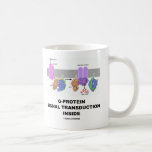 Transducción de la señal de la G-Proteína dentro Taza De Café