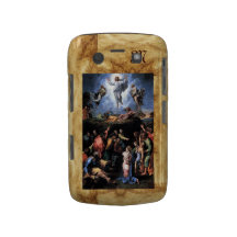 TRANSFIGURACIÓN del monograma de JESÚS Blackberry Protector