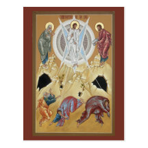 Transfiguración del señor Prayer Card Tarjeta Postal