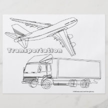 Transporte de las páginas del colorante - 25 paque tarjeta publicitaria