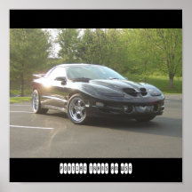 Transporte WS6 de Pontiac Posters