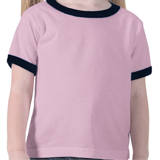 Traqueteo del bebé azul camiseta