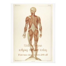 Trasero de la anatomía invitacion personal 
