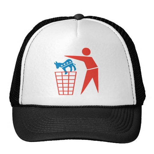 Trash a los Demócratas en 2012 Gorros
