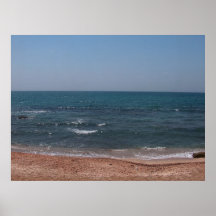 trate las ondas con suavidad poster