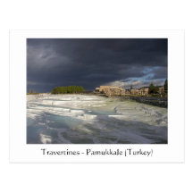 Travertinos - Pamukkale (Turquía) Postal