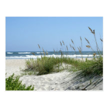 Trayectoria a la isla del Mar-Ocracoke Tarjeta Postal