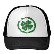 Trébol afortunado gorros  