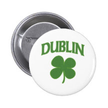 Trébol del irlandés de Dublín Pin