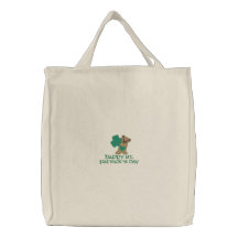 Trébol del oso de peluche del día de St Patrick ad Bolsa