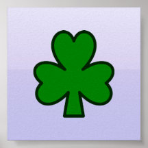 Trébol, Irlanda Poster
