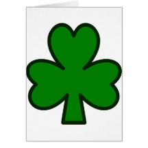 Trébol, Irlanda Tarjetón