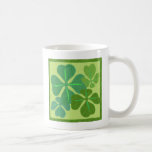 Trébol irlandés 4-Leaf Taza