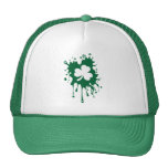 ¡Trébol irlandés Splat! Gorros