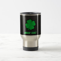 Trébol liso tazas