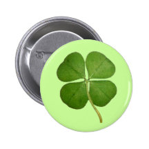 Trébol real del trébol de 4 hojas pin