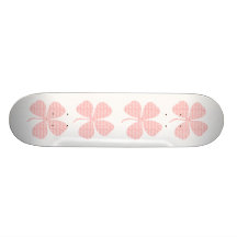 Trébol rosado Abigail Tabla De Patinar