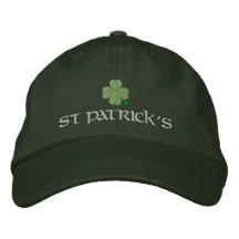 Trébol St Patrick irlandés Gorras De Béisbol Bordadas