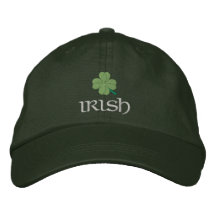 Trébol St Patrick irlandés Gorras Bordadas