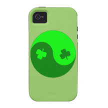 Trébol Yin Yang iPhone 4/4S Funda