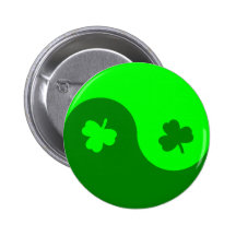 Trébol Yin Yang Pin