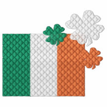 Tréboles irlandeses camiseta polo