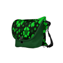 Tréboles y la bolsa de mensajero de los tréboles bolsa messenger